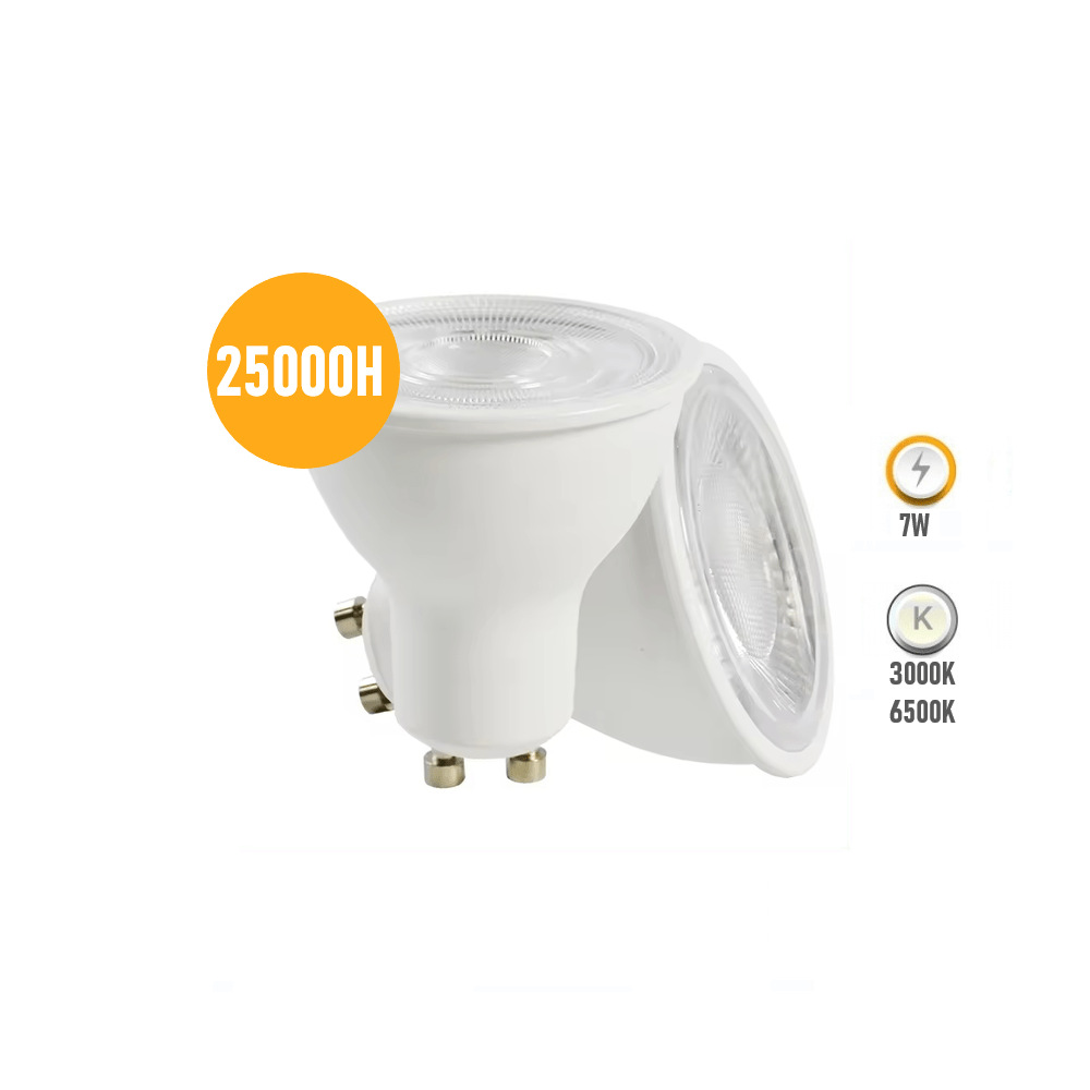 Lampe LED WELL GU10 7W 3000K-6500K