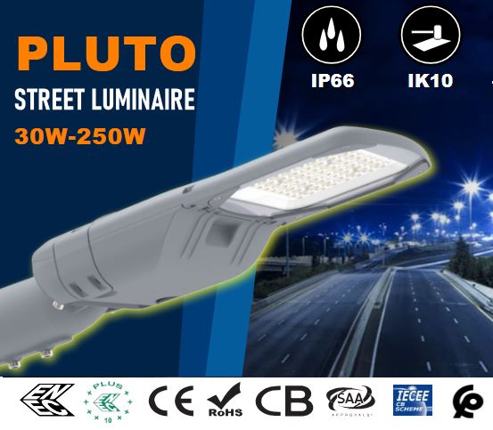 LUMINAIRE LED PLUTO 50W 4000K IP66 IK10